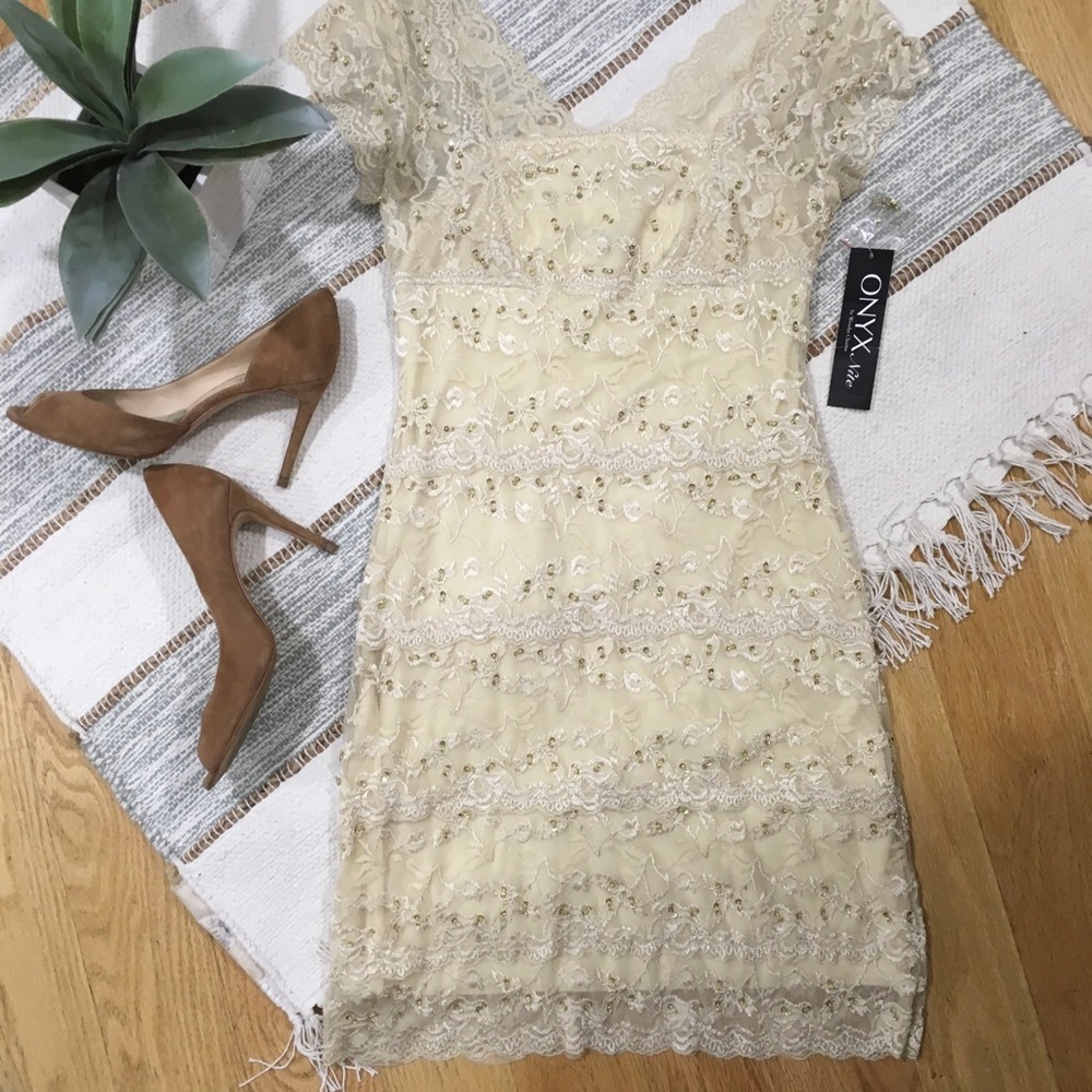 Onyx Nite Cocktail Party Dress